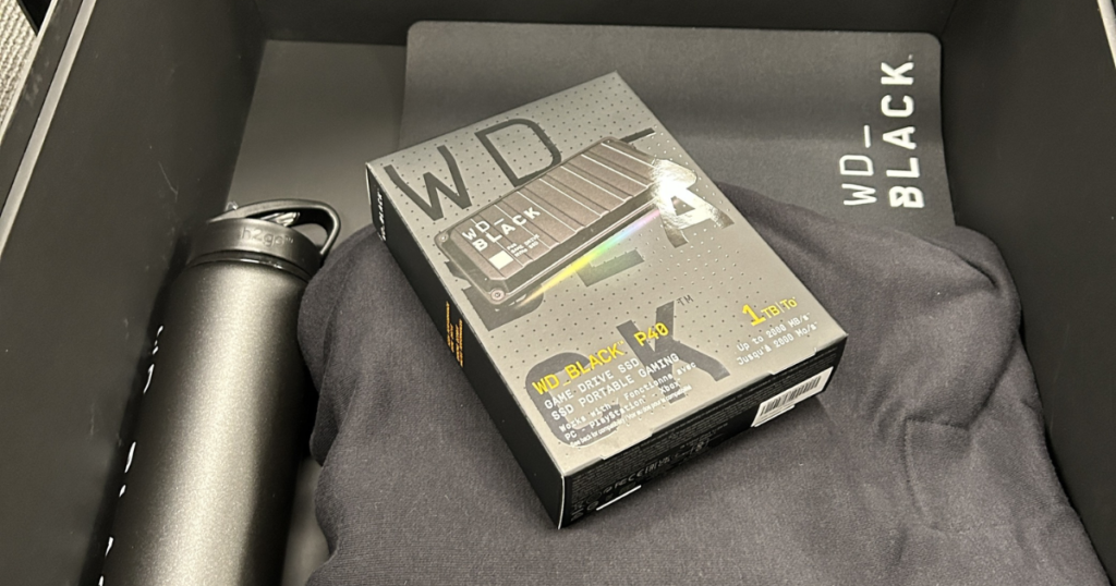 WD BLACK Goodie Box Giveaway