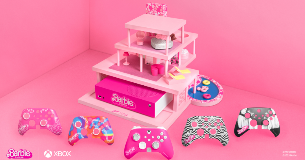 Xbox and Barbie Series S Custom Console and Controller Sweepstakes