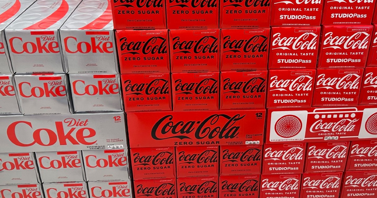 Coca-Cola boxes