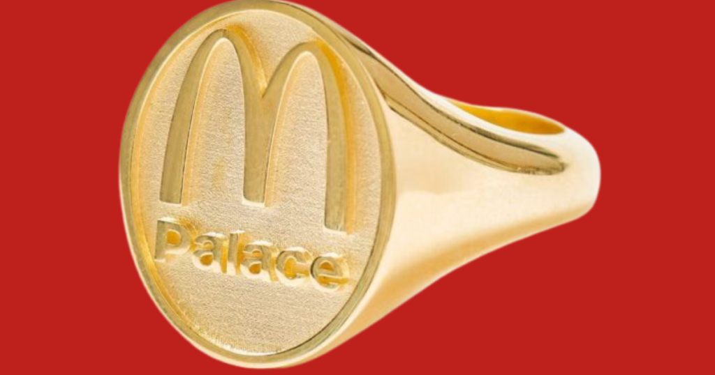 As Featured In Palace McDonalds Collaboration Sweepstakes