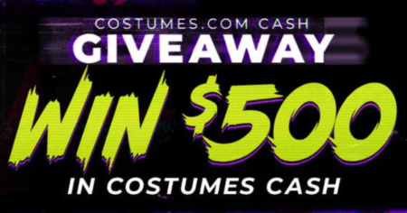 Costumes Cash Giveaway