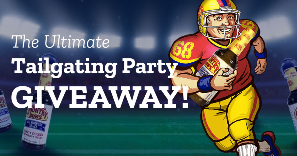 Country Bobs Ultimate Tailgating Party Giveaway Sweepstakes
