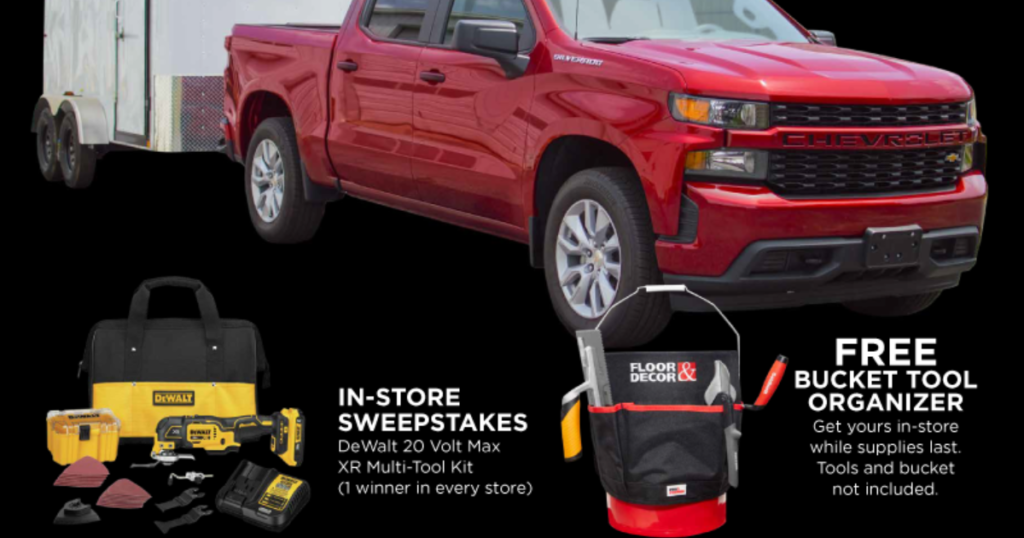 Floor Decor PRO Appreciation Month Sweepstakes