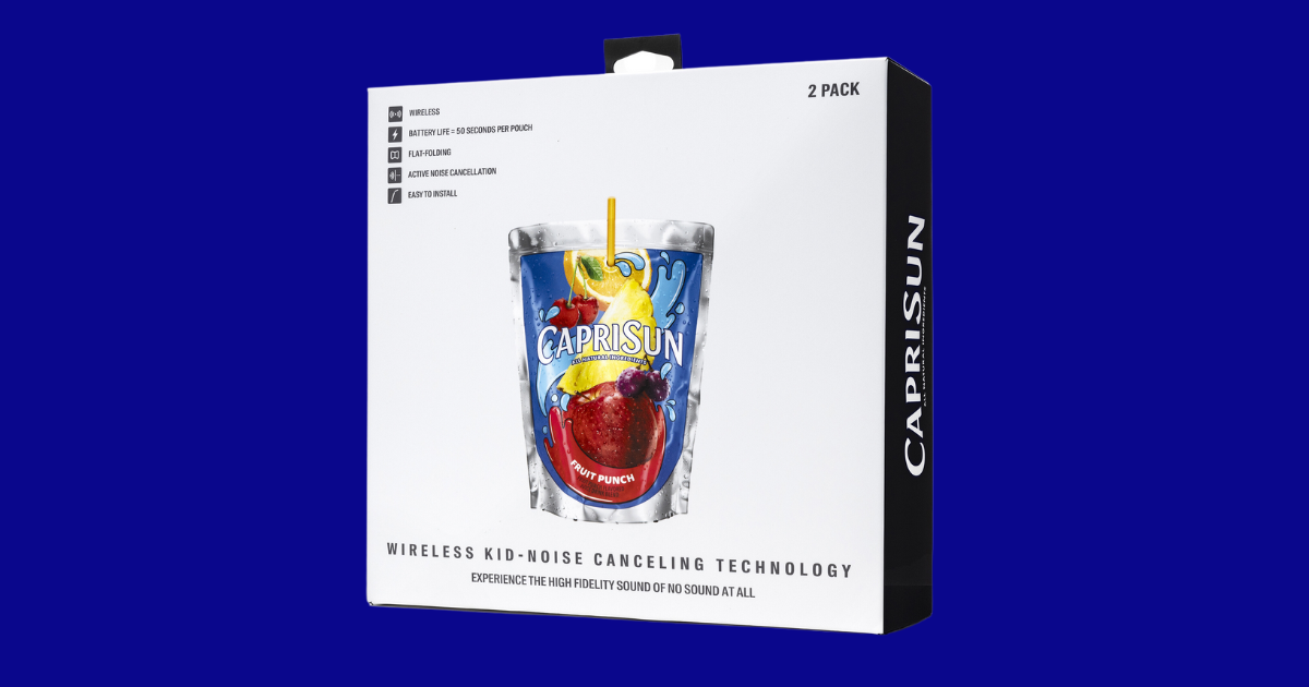 Free Capri Sun Noise Canceling Juice Drinks