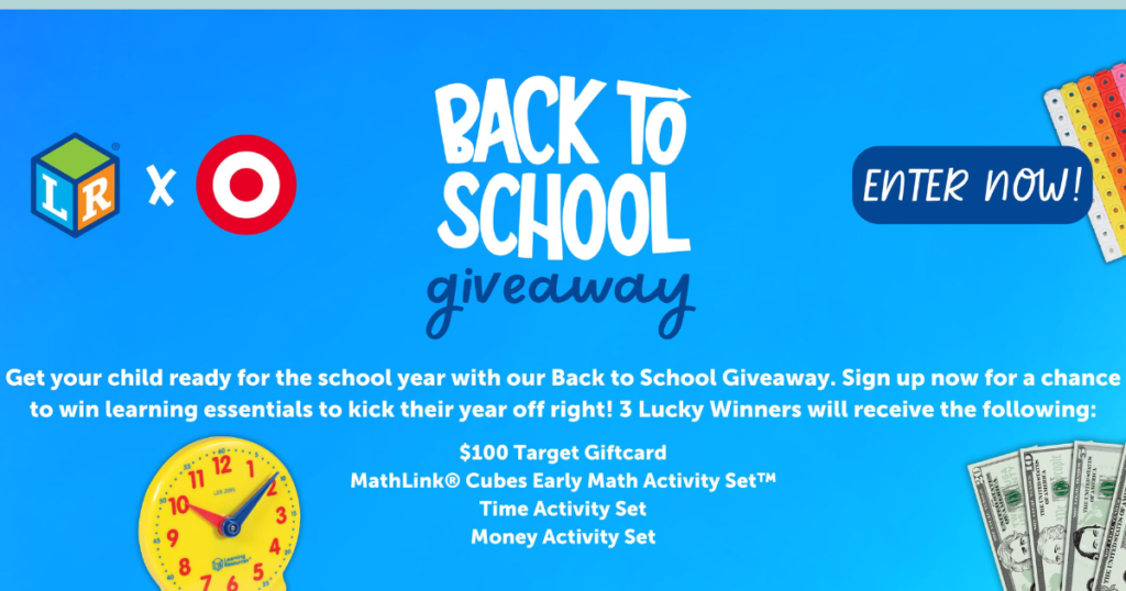 Learning Resources Back To School Giveaway