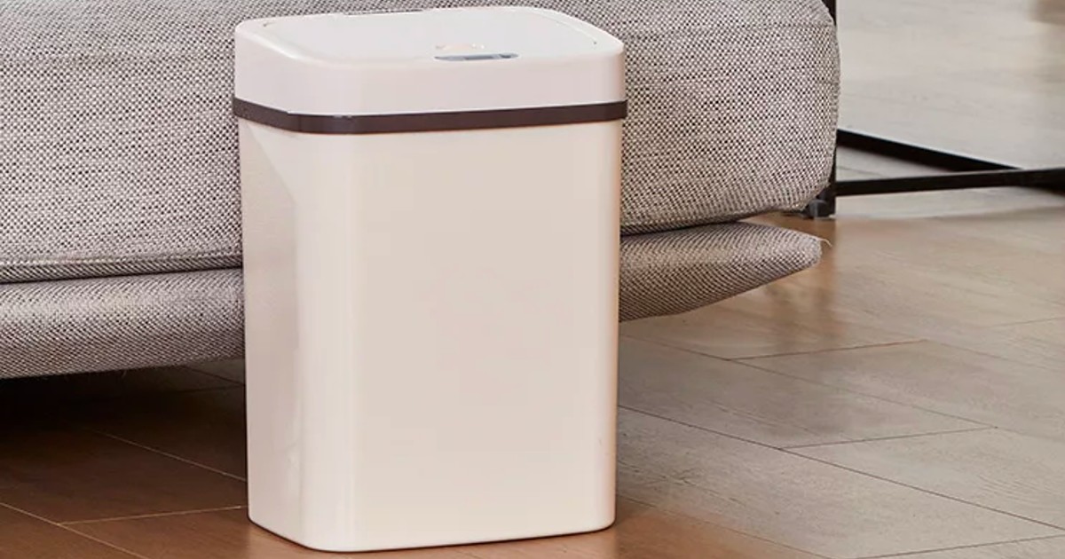 MOTION SENSOR TRASH CAN