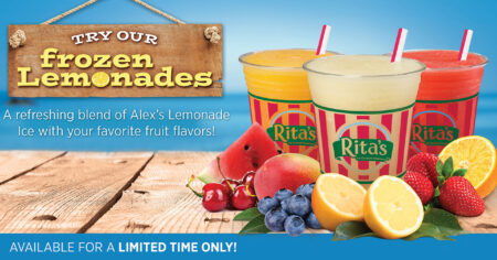 RITA'S ITALIAN ICE FROZEN LEMONADE