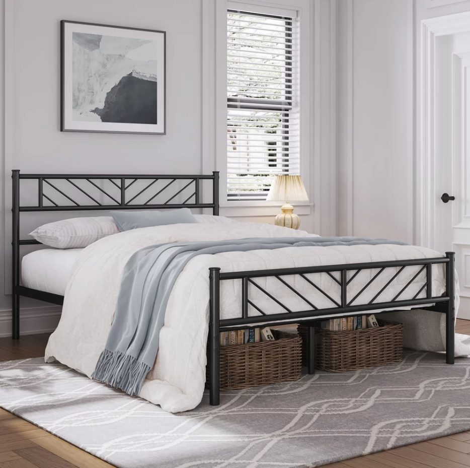 Justice Metal Platform Bed