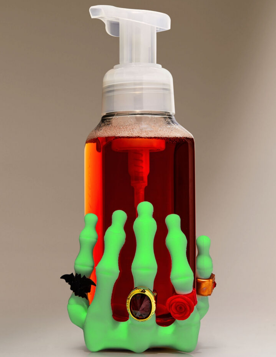 Spooky Skeleton Hand Gentle Foaming Hand Soap Holder