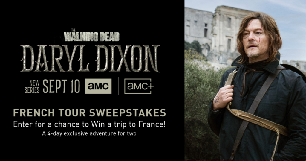 The Walking Dead Daryl Dixons French Tour Sweepstakes