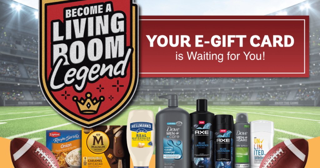 Unilever Football Sweeps at BJs