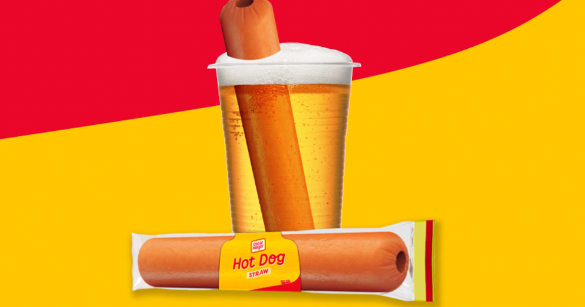 hot dog straw
