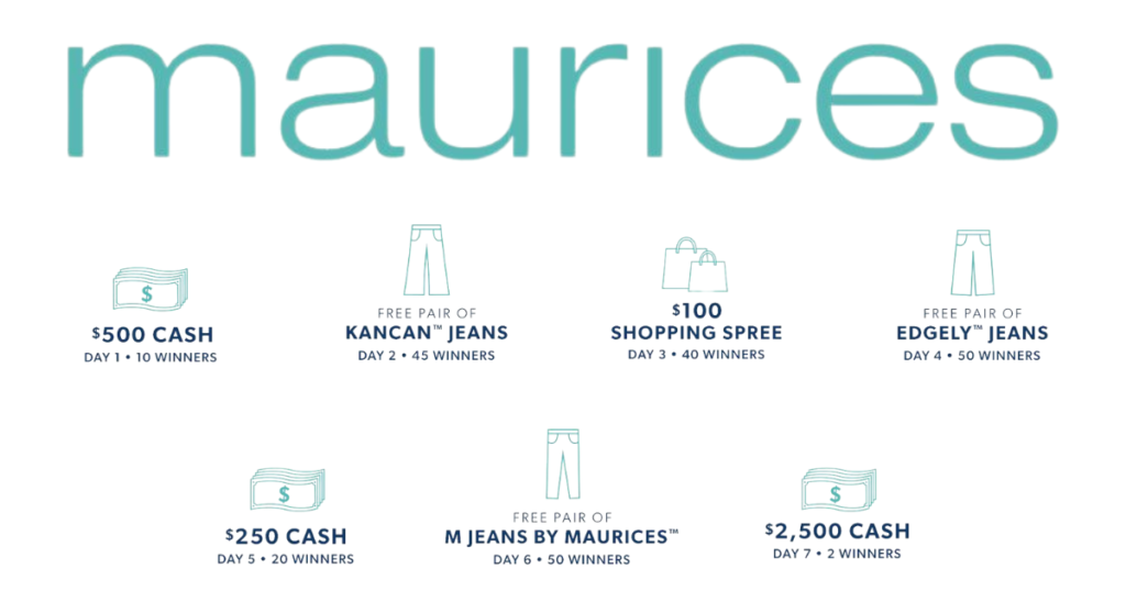 maurices Rock Your Jeans Sweepstakes
