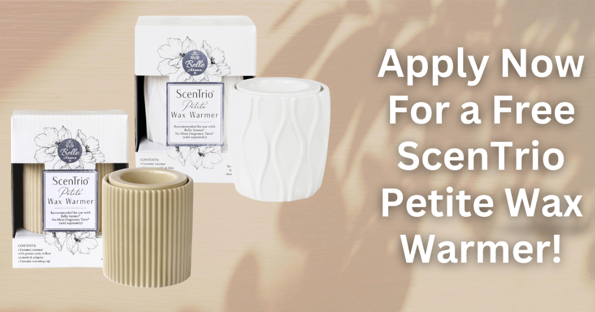 Apply To Receive A FREE ScenTrio Petite Wax Warmer
