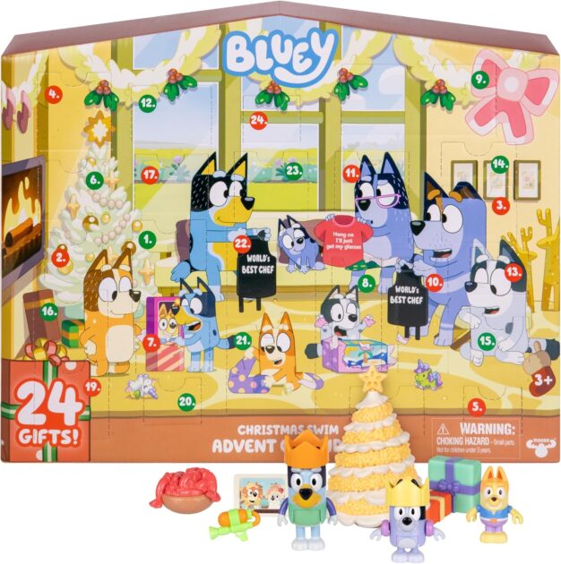 Bluey Advent Calendar - The Freebie Guy