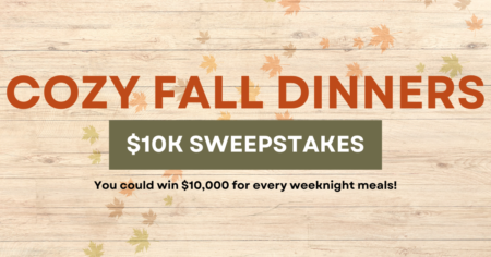 Cozy Fall Dinner K Sweepstakes