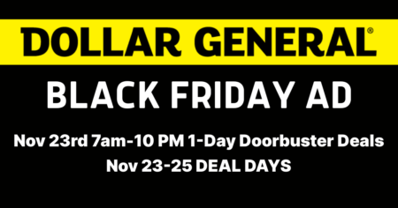 Dollar General Black Friday
