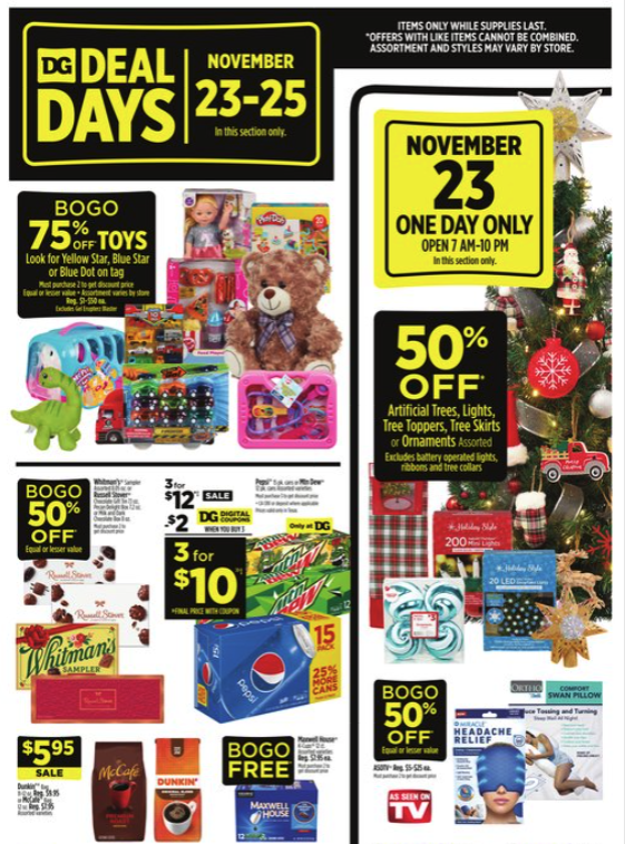 Dollar General Black Friday