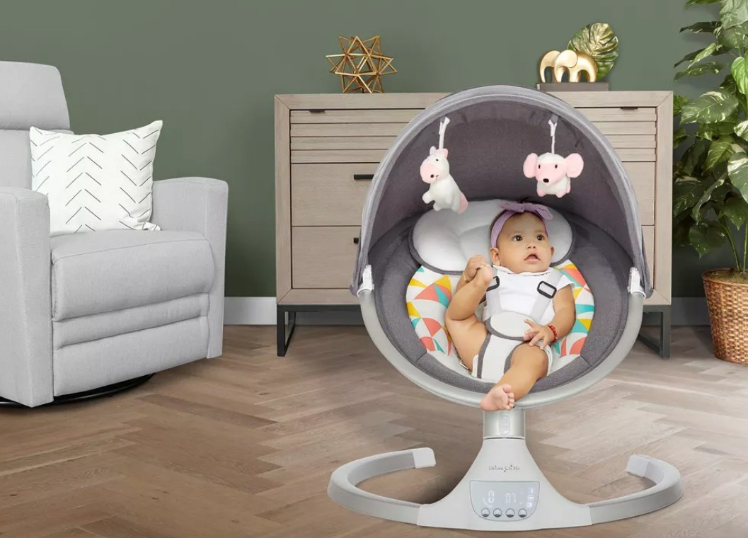 Dream on me Zazu Motorized Baby Swing for Infant