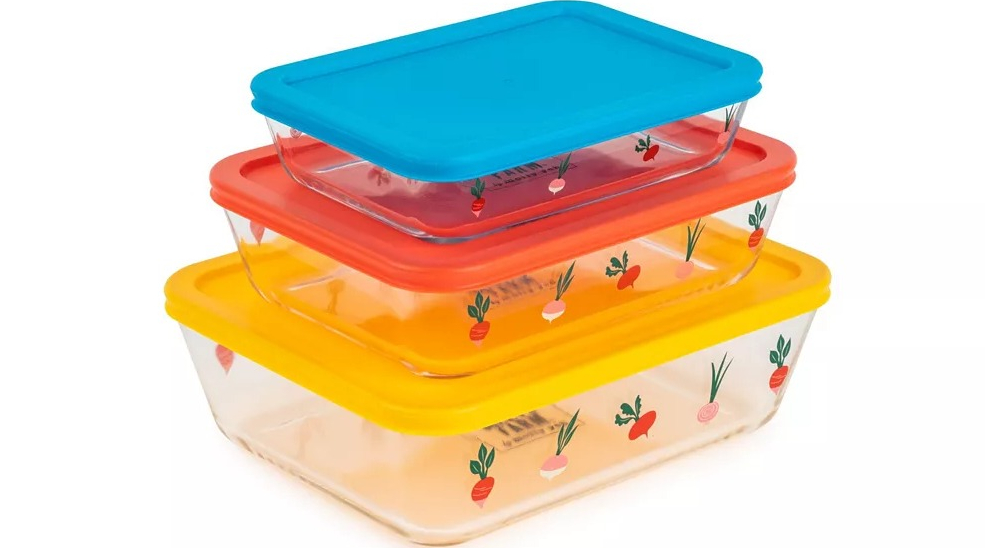 Girl Meets Farm by Molly Yeh Pc Glass Food Storage Set