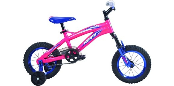 Huffy Flair inch Kids Bike with Training Wheels