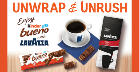 Lavazza X Kinder Bueno Unwrap Unrush Giveaway