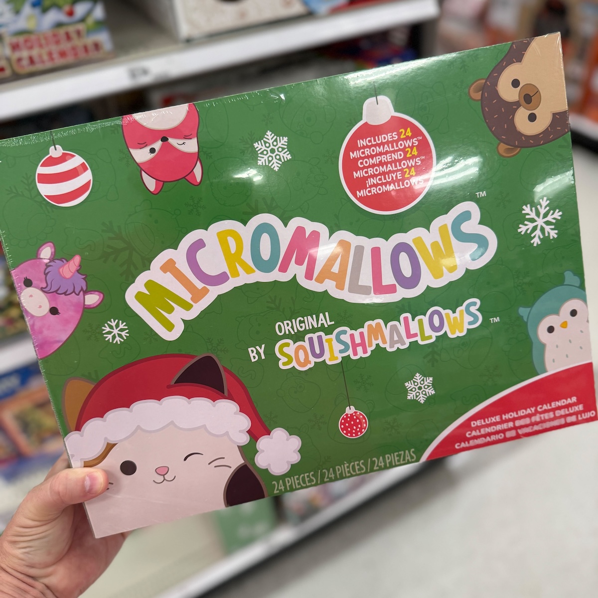 MICROMALLOWS ADVENT - Squishmallow Advent Calendar - The Freebie Guy