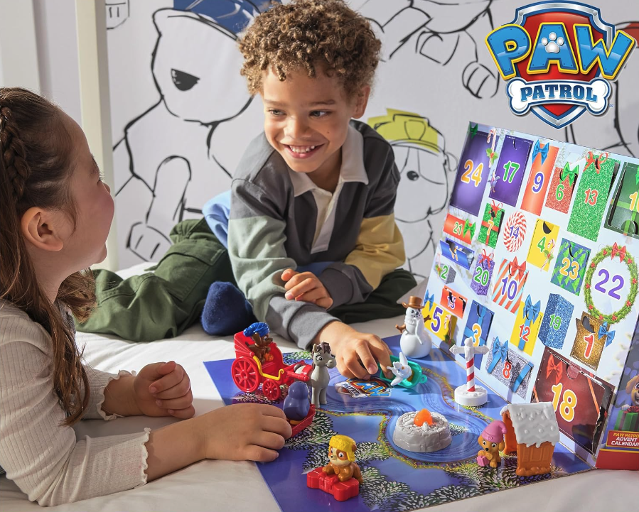 Paw Patrol Advent Calendar - The Freebie Guy