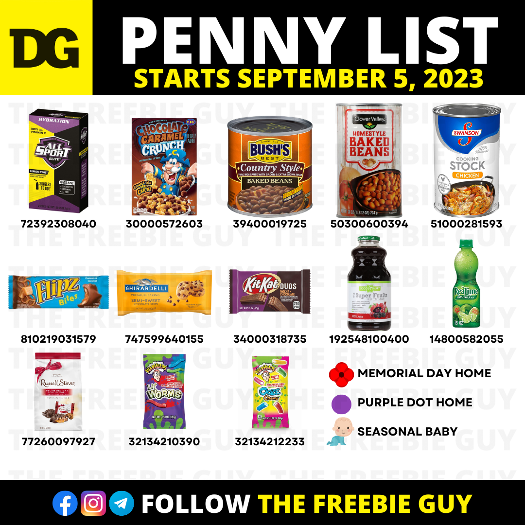 penny list september