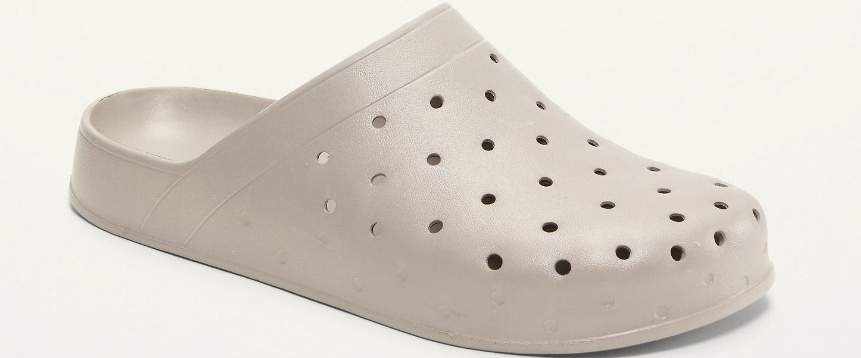 Perforated Clog Shoes for Women