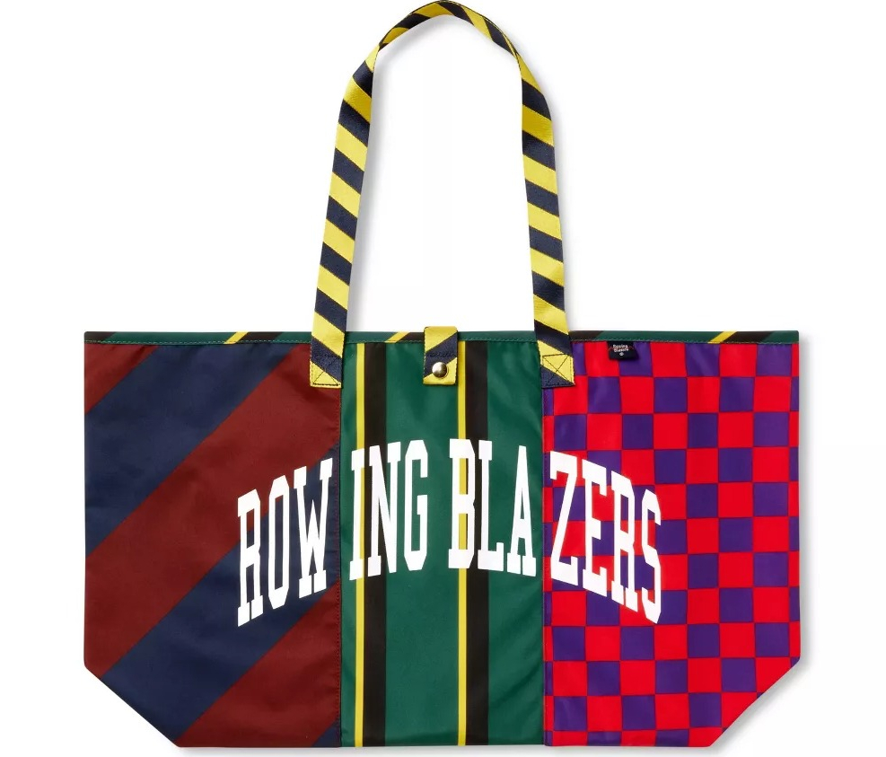 Rowing Blazers x Target Rugby Stripe Tote Bag