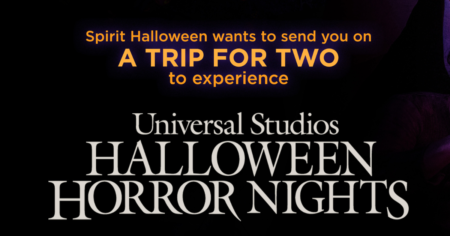 SPIRIT HALLOWEEN SUPERSTORES Halloween Horror Nights Sweepstakes