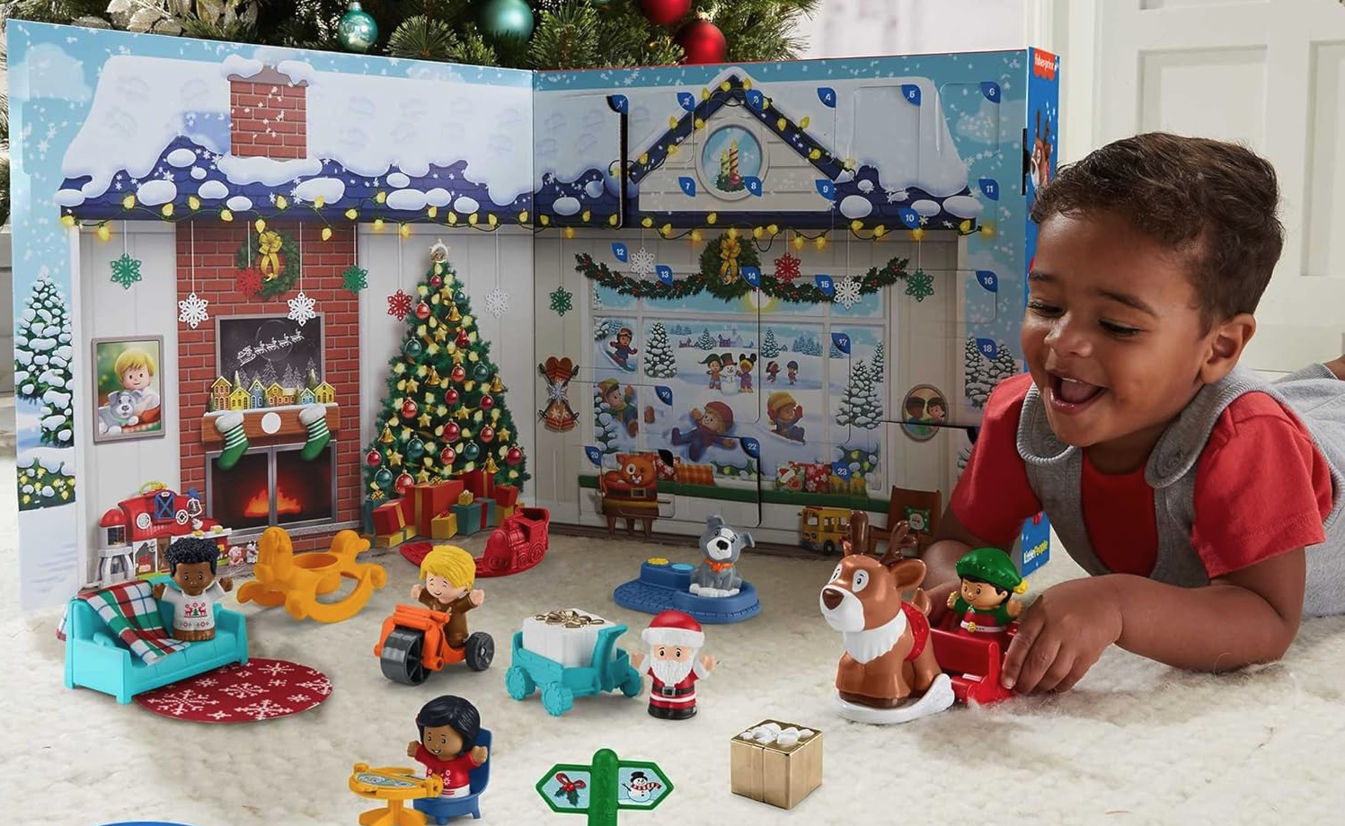 Fisher Price Little People Advent Calendar - The Freebie Guy