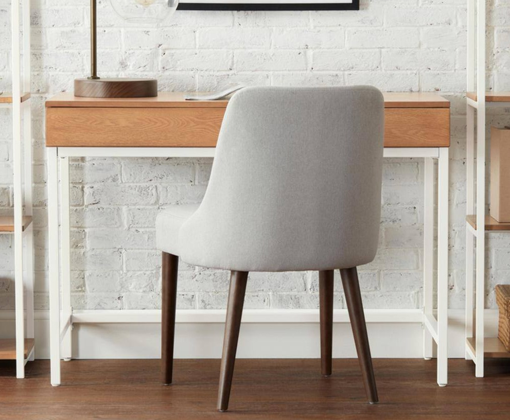 StyleWell Donnelly White Metal Desk