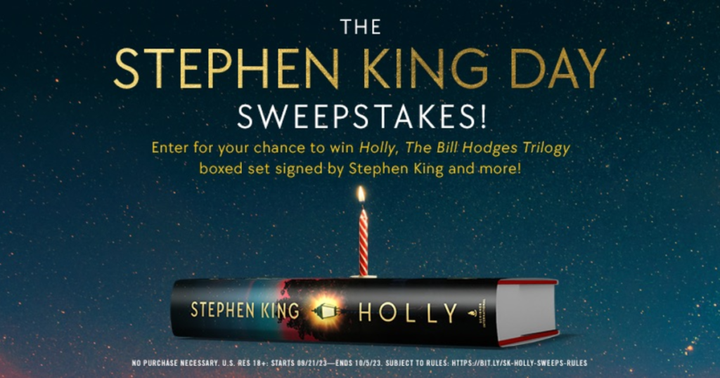 The Stephen King Day Sweepstakes