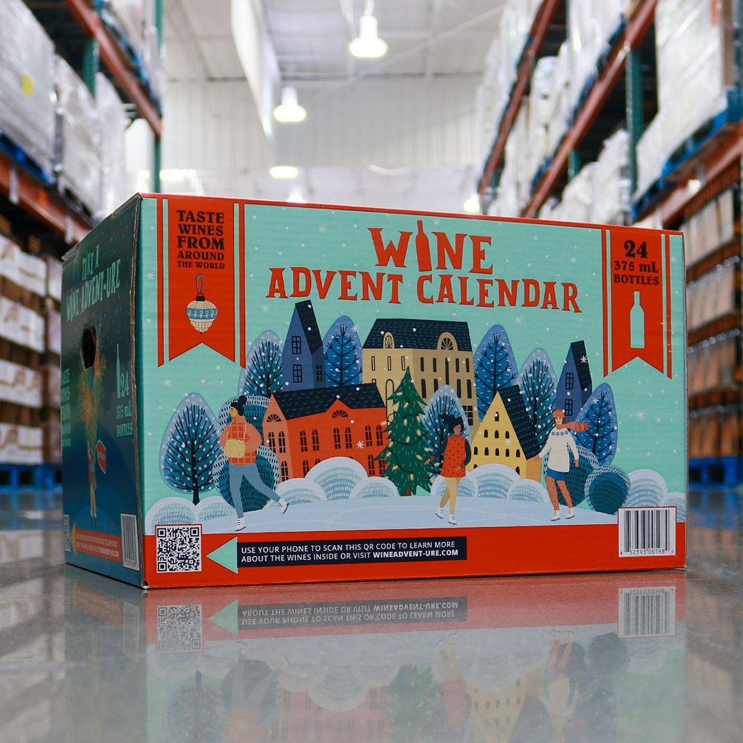Wine Advent Calendar box