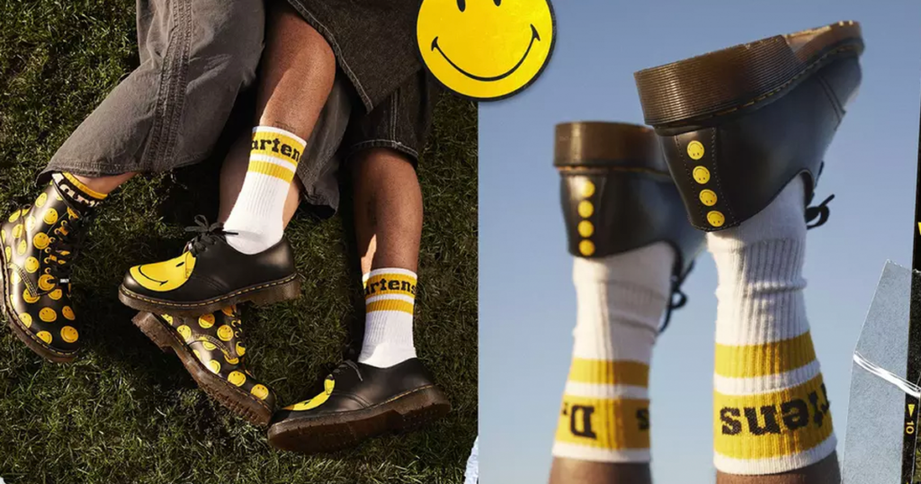 dr martens smiley