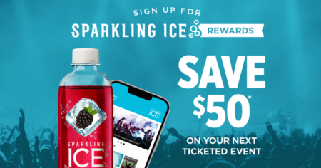 sparkling ice ticket offer
