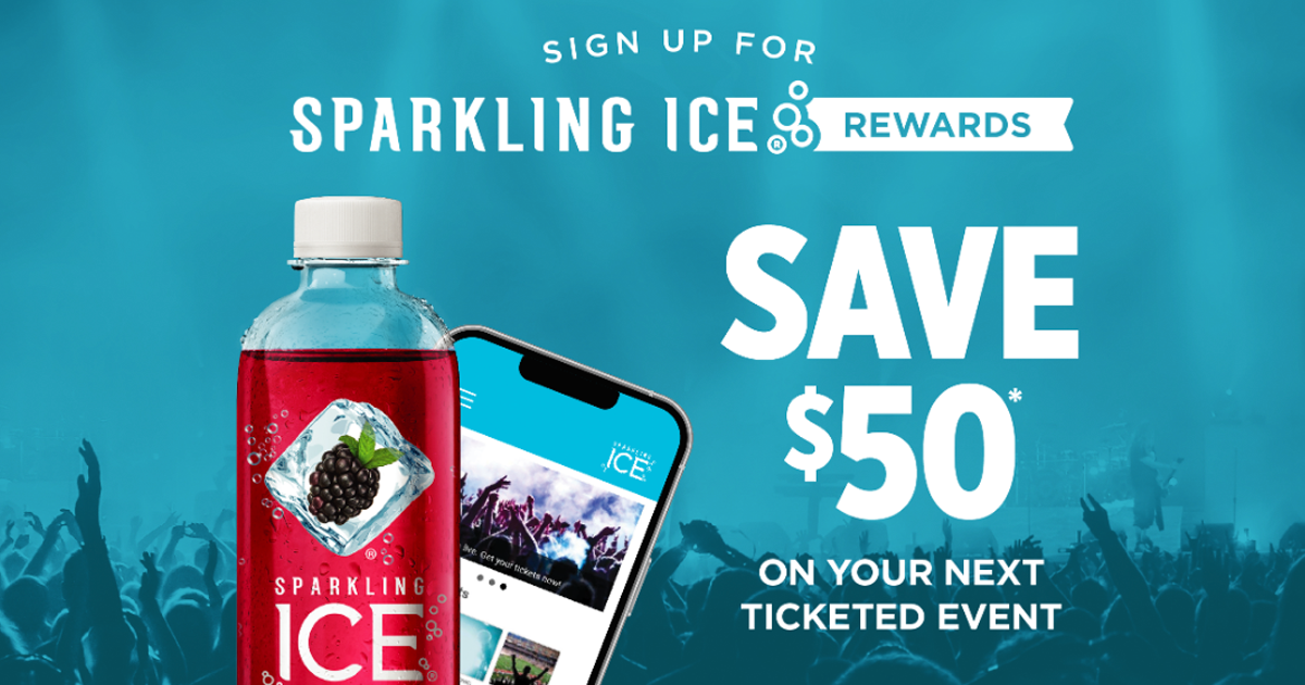 sparkling ice ticket offer
