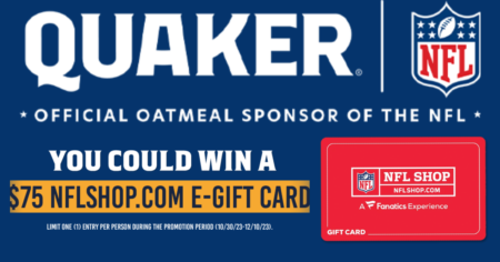 Albertsons Quaker Fall Football Sweepstakes