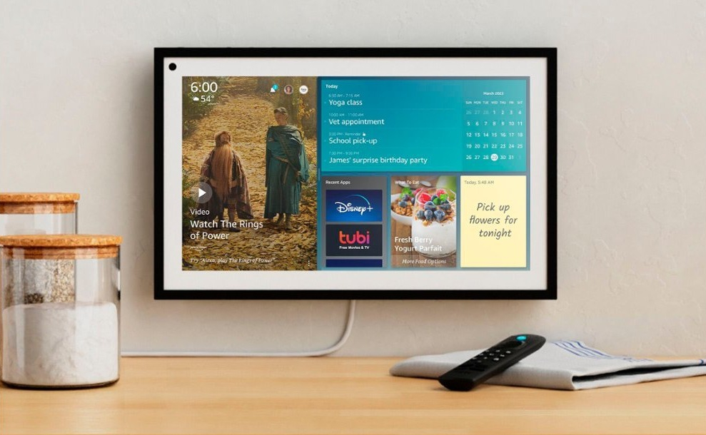 Amazon Echo Show inch Smart Display with Alexa and Fire TV