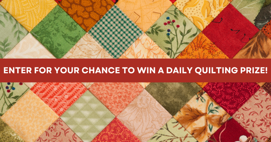 American Patchwork Quilting Happy Holidays Daily Sweepstakes