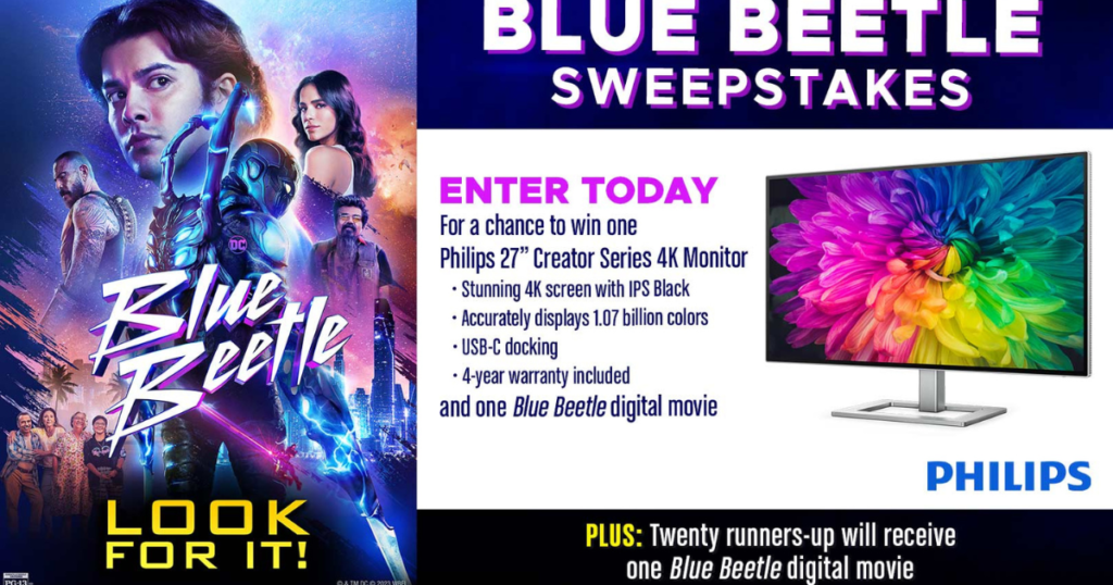 Blue Beetle Sweepstakes