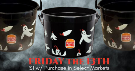 Burger King Halloween Buckets
