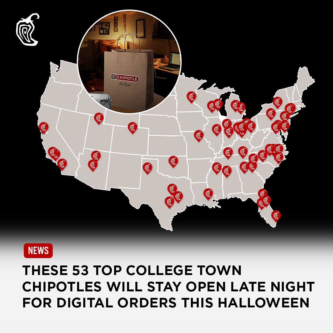 Chipotle Booritos College Towns