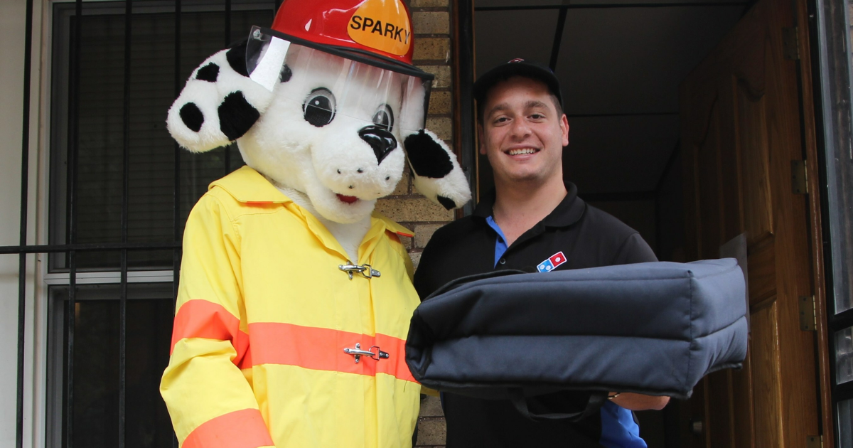 Dominos Partners with the NFPA you could get FREE Pizza