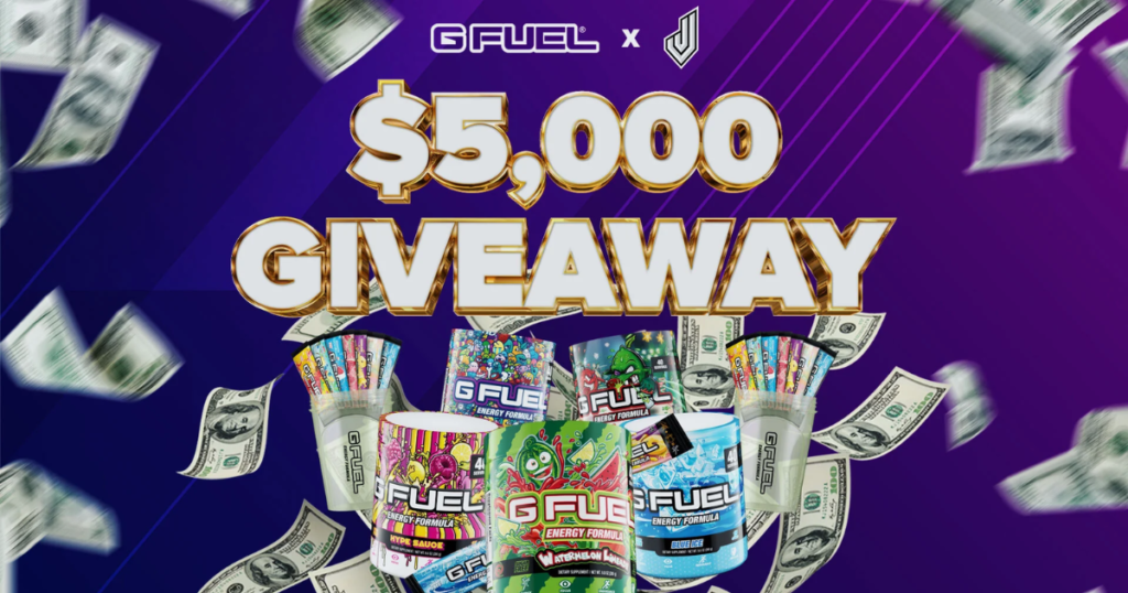 G FUEL Jynxzi k Giveaway