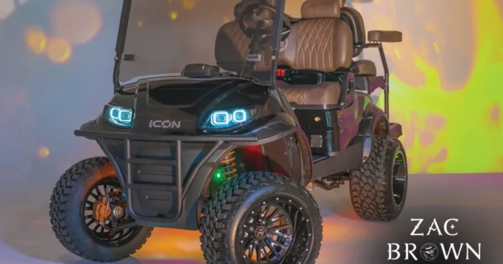 ICONS DRIVE ICONS ZBB Limited Edition Golf Cart Giveaway
