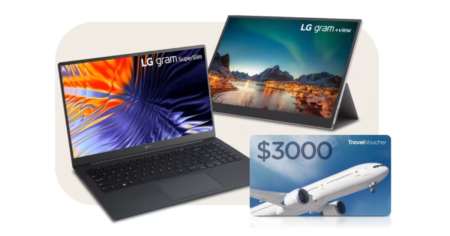 LG gram Travel Light Sweepstakes