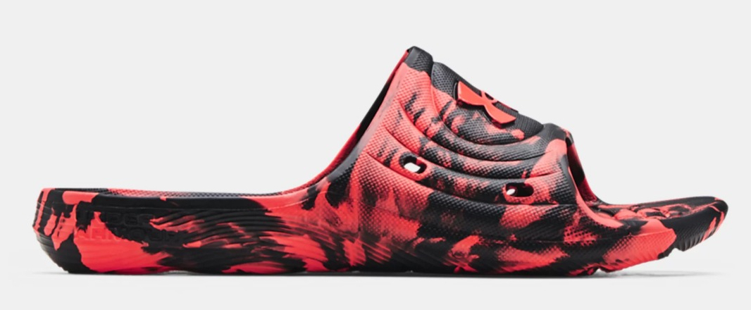 Mens UA Locker Camo Slides